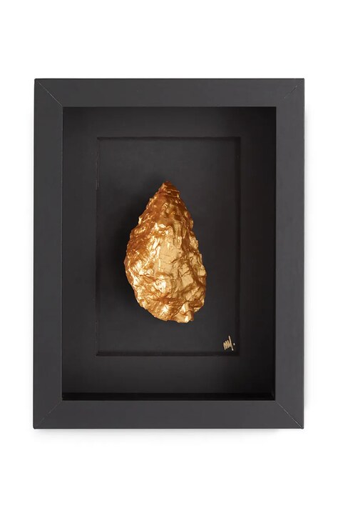 Maria el Mar dekoracja ścienna w ramie Single Oyster 22 x 17 cm kolor czarny