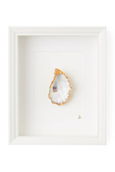 Maria el Mar dekoracja ścienna 38 x 30 cm kolor biały