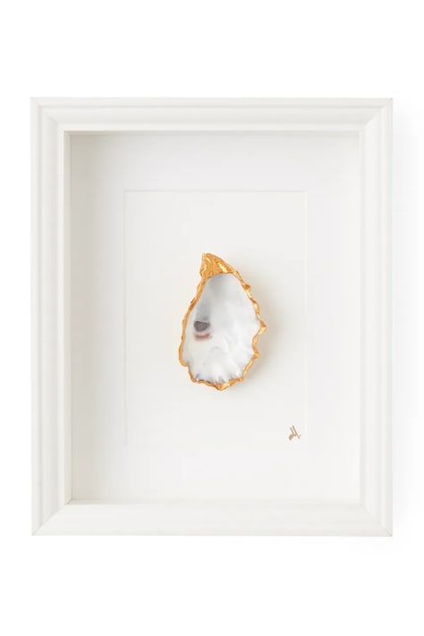 Maria el Mar dekoracja ścienna 38 x 30 cm kolor biały