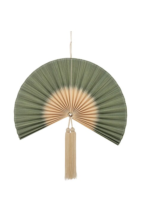 Bloomingville dekoracja ścienna Jaime 70 x 75 cm kolor zielony 82065279