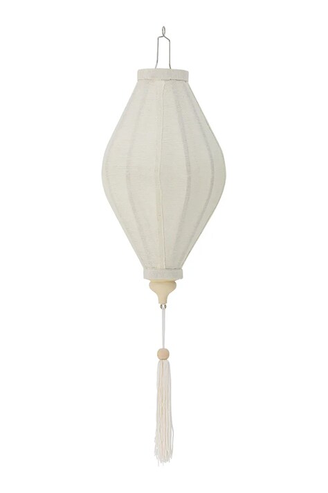 Bloomingville dekoracja wisząca Pomp 20 x 39 cm kolor biały 82065267