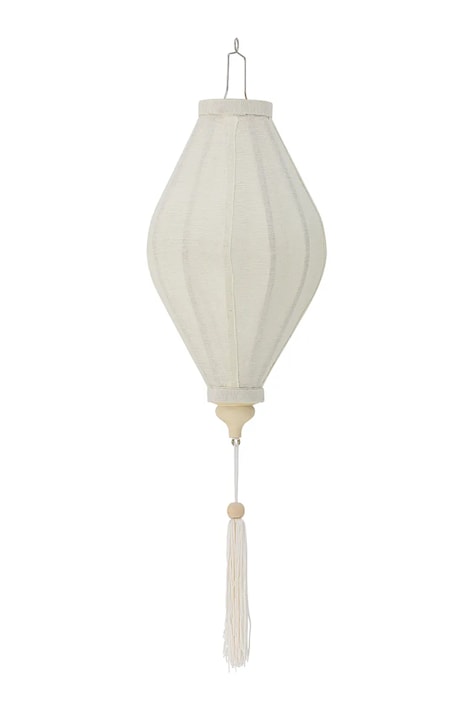 Bloomingville dekoracja wisząca Pomp 20 x 39 cm kolor biały 82065267