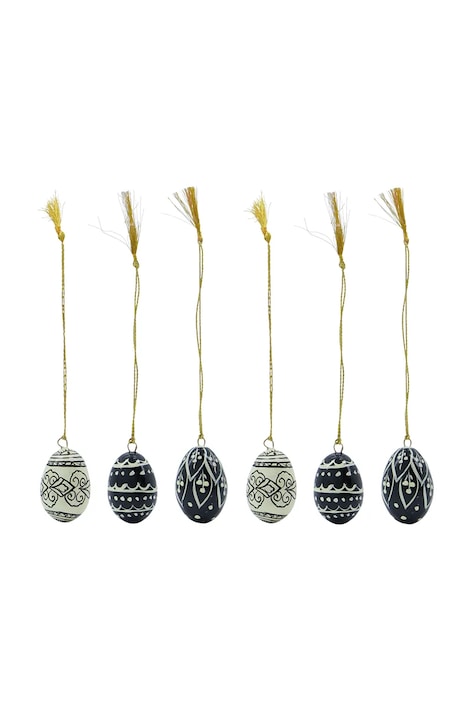 Χριστουγεννιάτικα στολίδια House Doctor HDDeco 3 cm 6-pack χρώμα: πολύχρωμο, 267720006