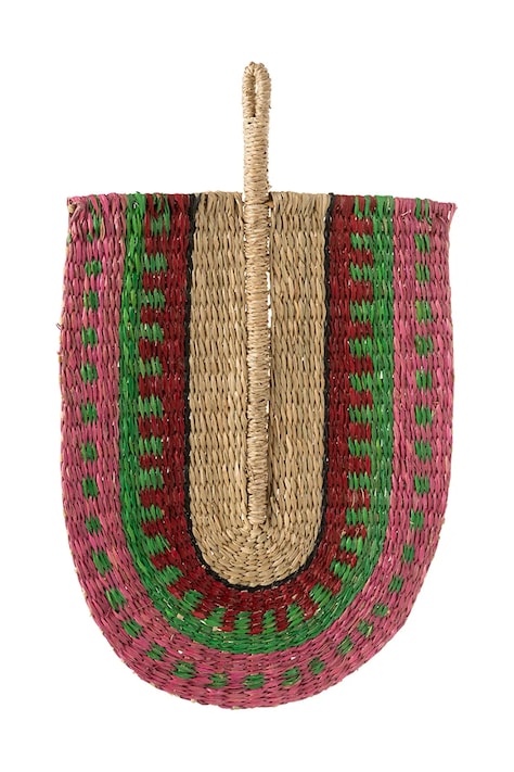 J-Line dekoracja ścienna z trawy morskiej 48 x 30 x 2 cm 20891