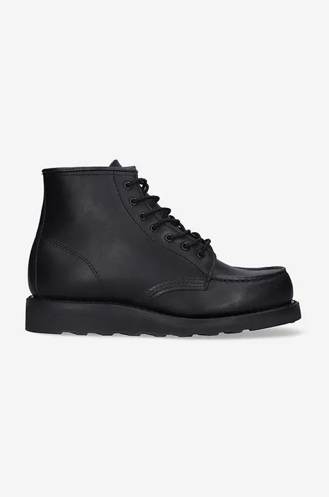 Red Wing leather ankle boots women's black color