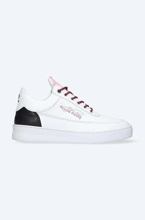 Кожаные кроссовки Filling Pieces цвет белый 51325071937-WHITE