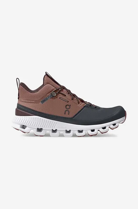 On-running sneakers Hi Waterproof brown color