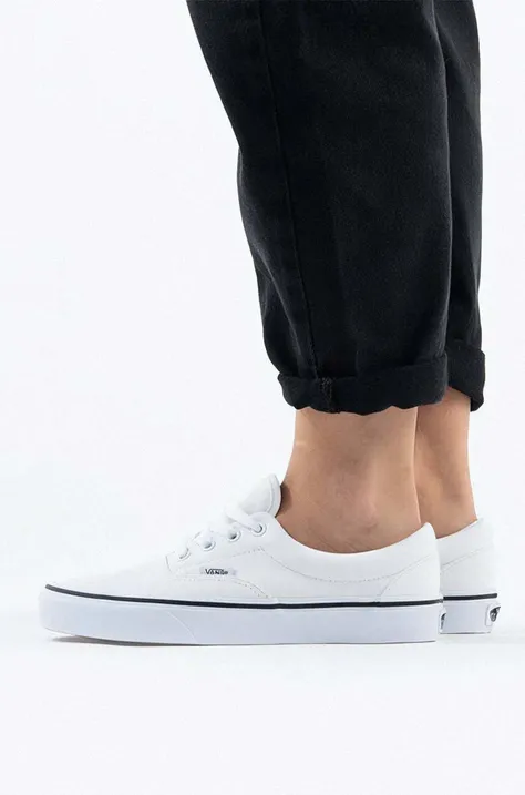 Πάνινα παπούτσια Vans Era χρώμα: άσπρο, VN000EWZW001
