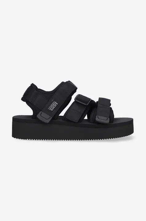 Suicoke sandale femei, culoarea negru KISEE.PO-IVORY.BROW