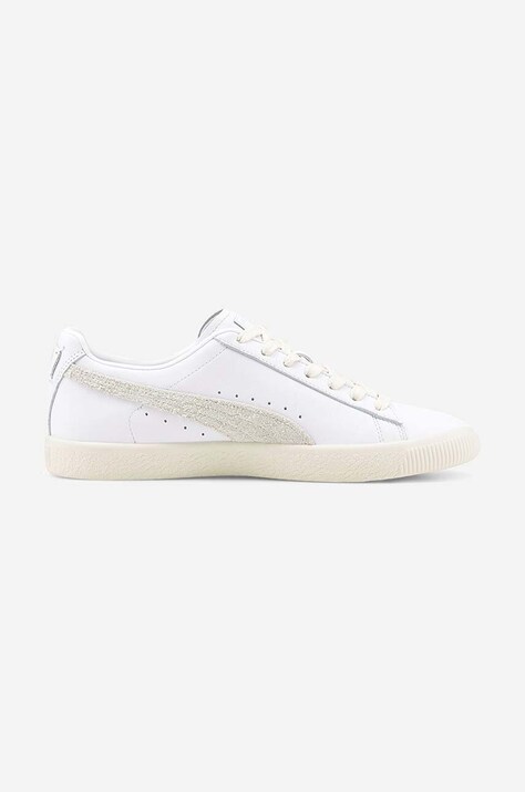 Шкіряні кросівки Puma Clyde Base колір білий 390091.01-white