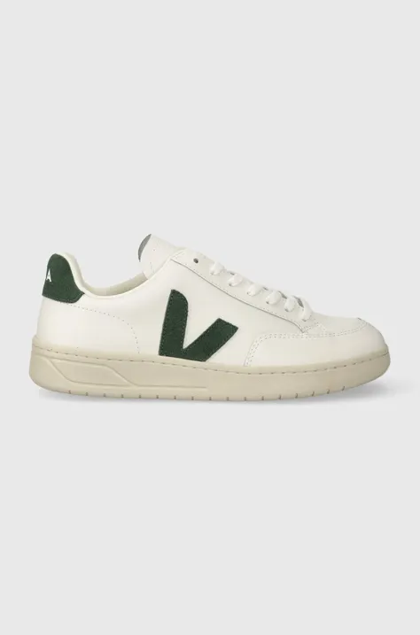 Kožené sneakers boty Veja V-12 bílá barva, XD0202336A