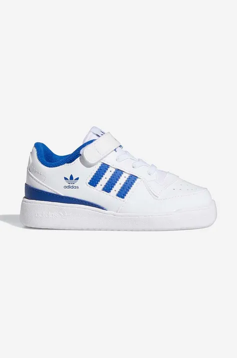 Παιδικά αθλητικά παπούτσια adidas Originals FY7986 Forum Low χρώμα: άσπρο
