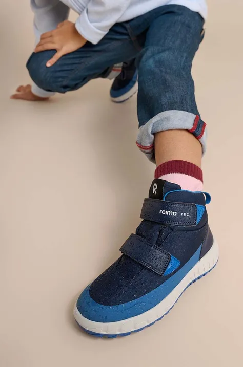Παιδικά κλειστά παπούτσια Reima Patter 2.0 χρώμα: ναυτικό μπλε