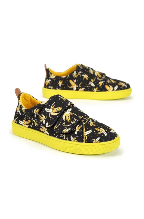 Παιδικά πάνινα παπούτσια La Millou BANANA SPLIT χρώμα: κίτρινο