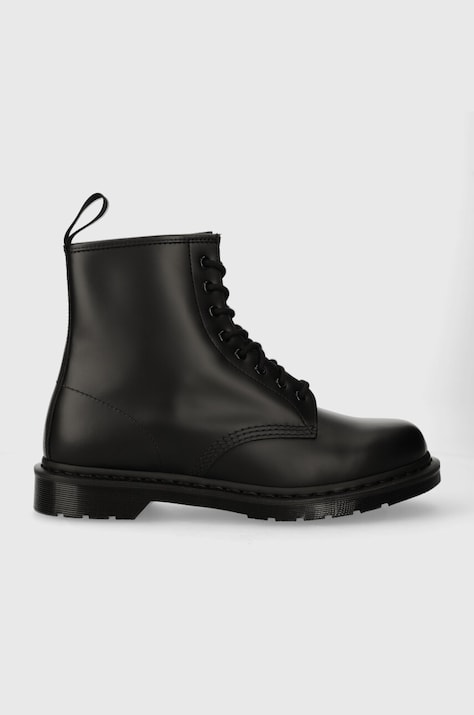 Dr. Martens leather shoes 1460 Mono men's black color