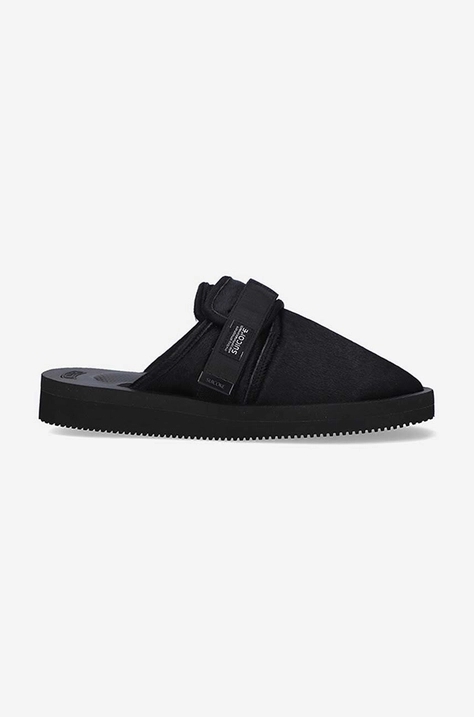 Šľapky Suicoke Rubber Sole ZAVO-VHL BLACK pánske, čierna farba