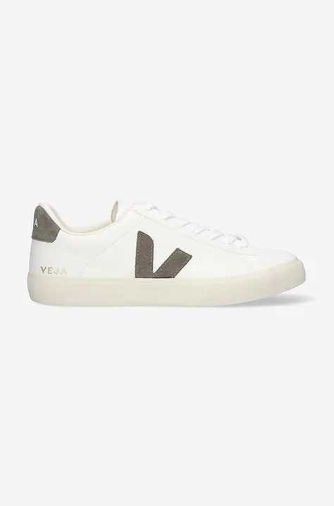 Veja sneakers din piele Campo Chromefree culoarea alb, CP052347 CP052347-WHITE