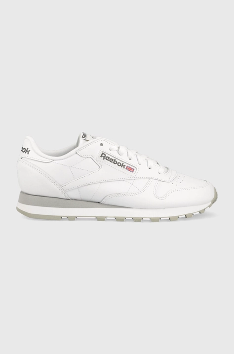 Δερμάτινα αθλητικά παπούτσια Reebok Classic Classic Leather χρώμα άσπρο