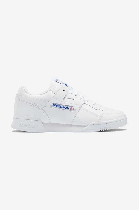 Reebok Classic sneakers Workout Plus culoarea alb HP5909-white