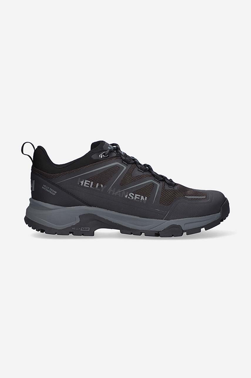 Boty Helly Hansen Cascade Low HT 11749 990 pánské, černá barva