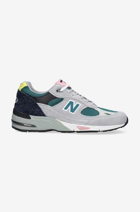 New Balance sneakers M991PSG gray color