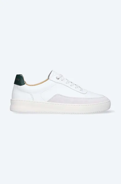 Δερμάτινα αθλητικά παπούτσια Desigual Mondo Mix χρώμα: άσπρο