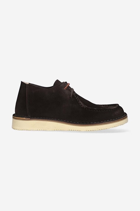 Astorflex pantofi de piele întoarsă BEENFLEX 724 bărbați, culoarea roșu BEENFLEX.724-MATTONE
