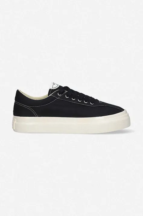 Πάνινα παπούτσια S.W.C Dellow Canvas χρώμα: μαύρο YA01012