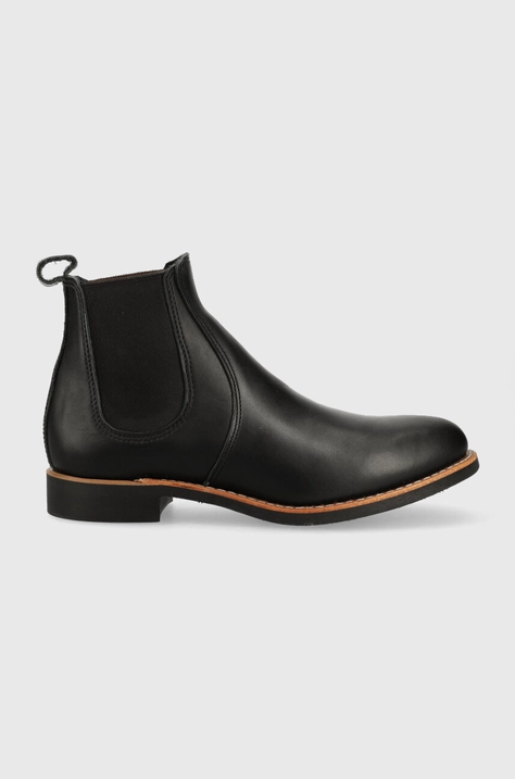 Red Wing ghete chelsea de piele bărbați, culoarea maro 3455.PPYX-brown