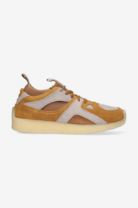 Semišové sneakers boty Clarks Originals x Ronnie Fieg Breacon hnědá barva, 26170065