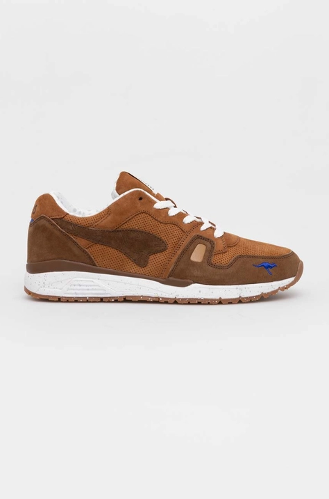 KangaROOS sneakers 47324 000 Omnirun Boxing Roos men's brown color