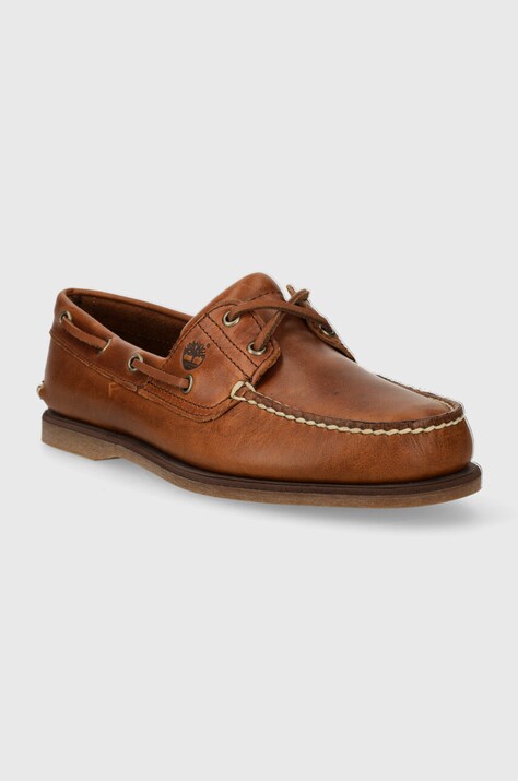 Timberland шкіряні мокасини Classic Boat 2 Eye — фото 2