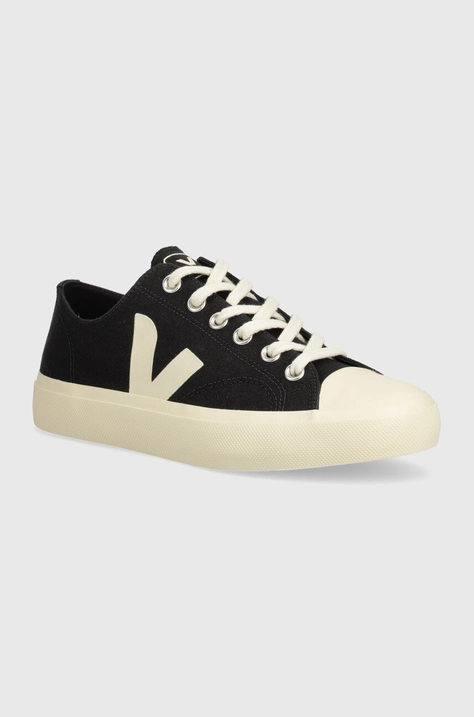 Veja plimsolls men's black color