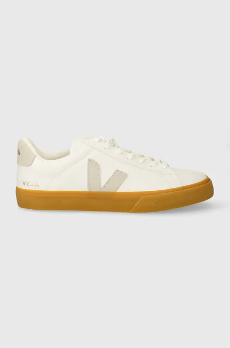 Kožené sneakers boty Veja Campo bílá barva, CP0503147B