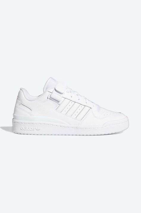 adidas Originals sneakers din piele Forum Low culoarea alb, FY7755 FY7755-white