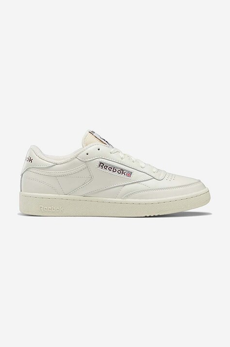 Kožené tenisky Reebok Classic Club C85 Vintage béžová barva, GX3681-cream