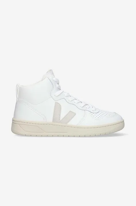 Шкіряні кросівки Veja V-15 Leather V-15 колір білий VQ0201270