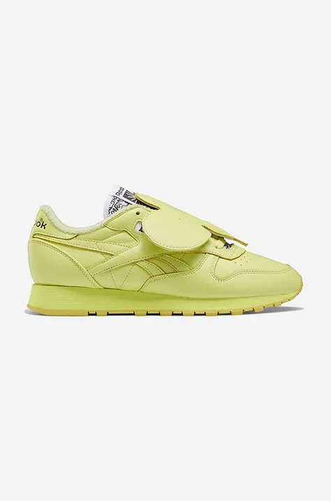Reebok Classic sneakers Eames Classic Leather green color