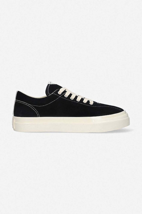 Stepney Workers Club sneakers din piele întoarsă Dellow Suede culoarea negru, YA01135 YA01135-BLKECRU