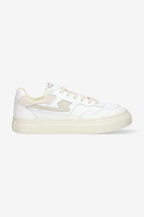 Δερμάτινα αθλητικά παπούτσια S.W.C Pearl S-Strike Leather χρώμα: άσπρο F3YA09500