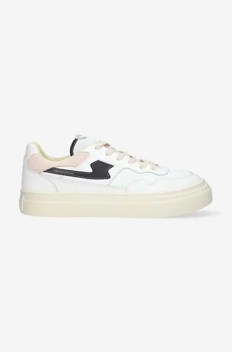 Δερμάτινα αθλητικά παπούτσια S.W.C  Pearl S-Strike Leather χρώμα: άσπρο YA09510 F3YA09510