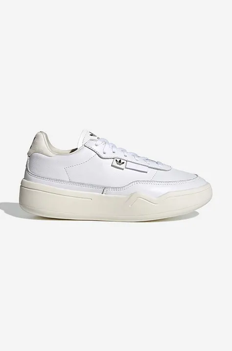 Kožené sneakers boty adidas Originals Her Court bílá barva, GY3579-white