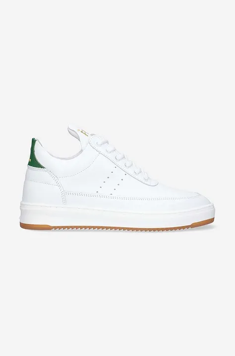 Filling Pieces sneakers din piele Low Top Bianco