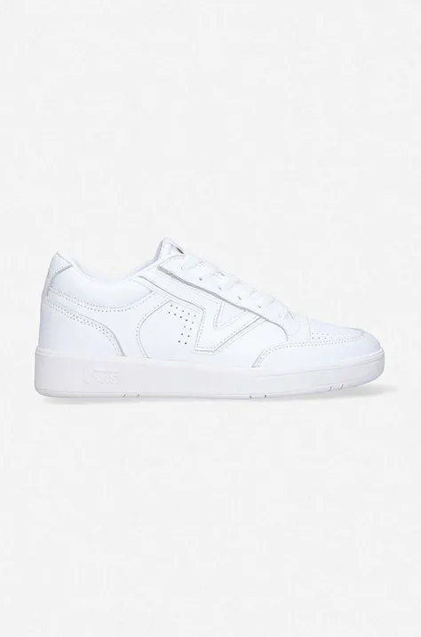 Vans sneakersy skórzane Lowland kolor biały VN0A4TZYOER-BIALY