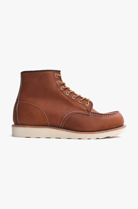 Шкіряні черевики Red Wing колір білий 875-white