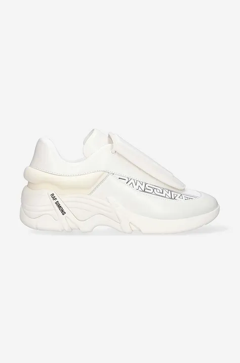 Raf Simons leather ankle boots Solaris High white color