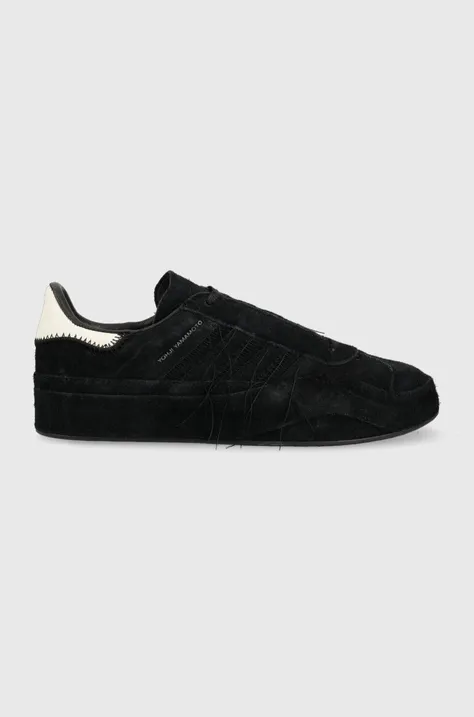 adidas Originals sneakers din piele întoarsă Y-3 Gazelle culoarea negru, FZ6405 FZ6405-black