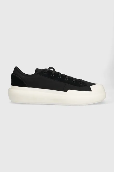 Πάνινα παπούτσια adidas Originals Y-3 Ajatu Court Low χρώμα: μαύρο