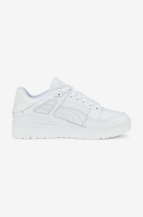 Δερμάτινα αθλητικά παπούτσια Puma Slipstream Leather Sneake χρώμα: άσπρο