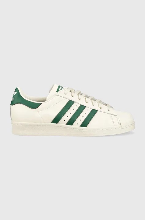 adidas leather sneakers Superstar 82 white color